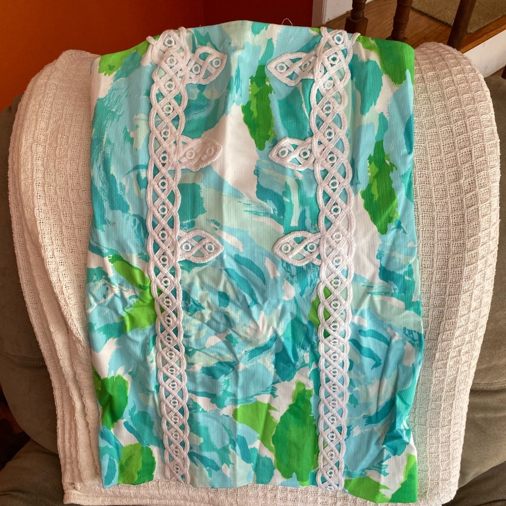 Lily Pulitzer strapless dress